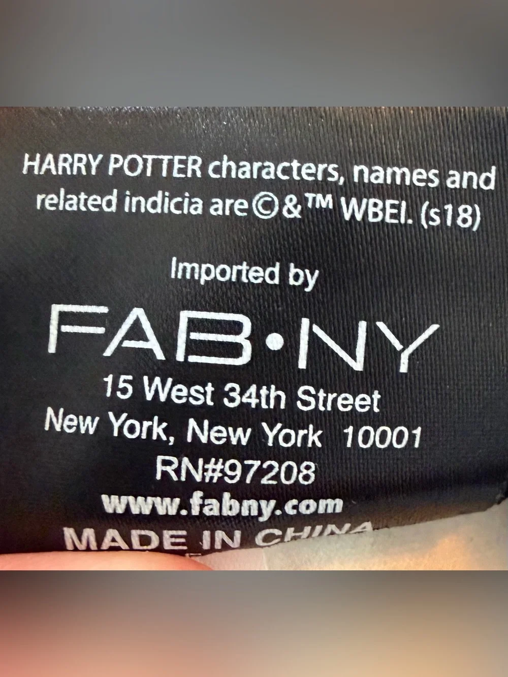 Harry Potter | FAB-NY small zippered bag